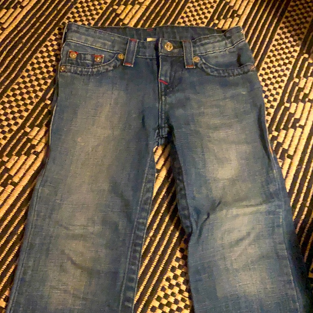 Kids size 6 true religion deans